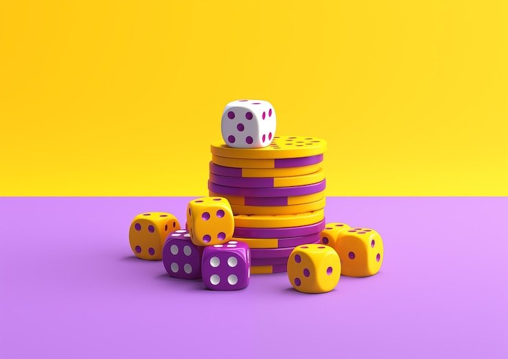Ruang kasino live dengan dealer dan pemain bermain secara online dari jarak jauh